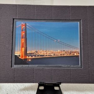 ✨️HP✨️ SF Golden Gate Bridge At Night Art Photo by Jack E. Stiddard 5x7/8x10